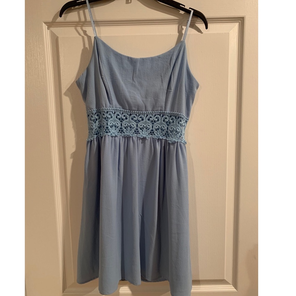 Light blue dress